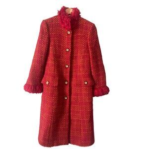 Luca Luca Tweed Wool Coat